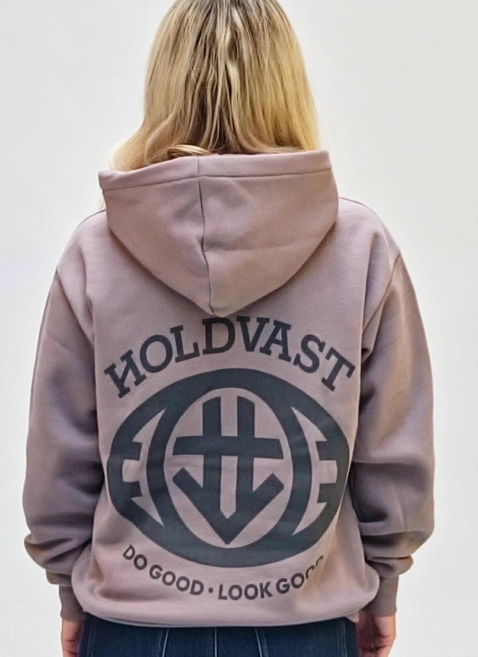 HoldVast Hooded Sweater Heavyweight Shitake Purple