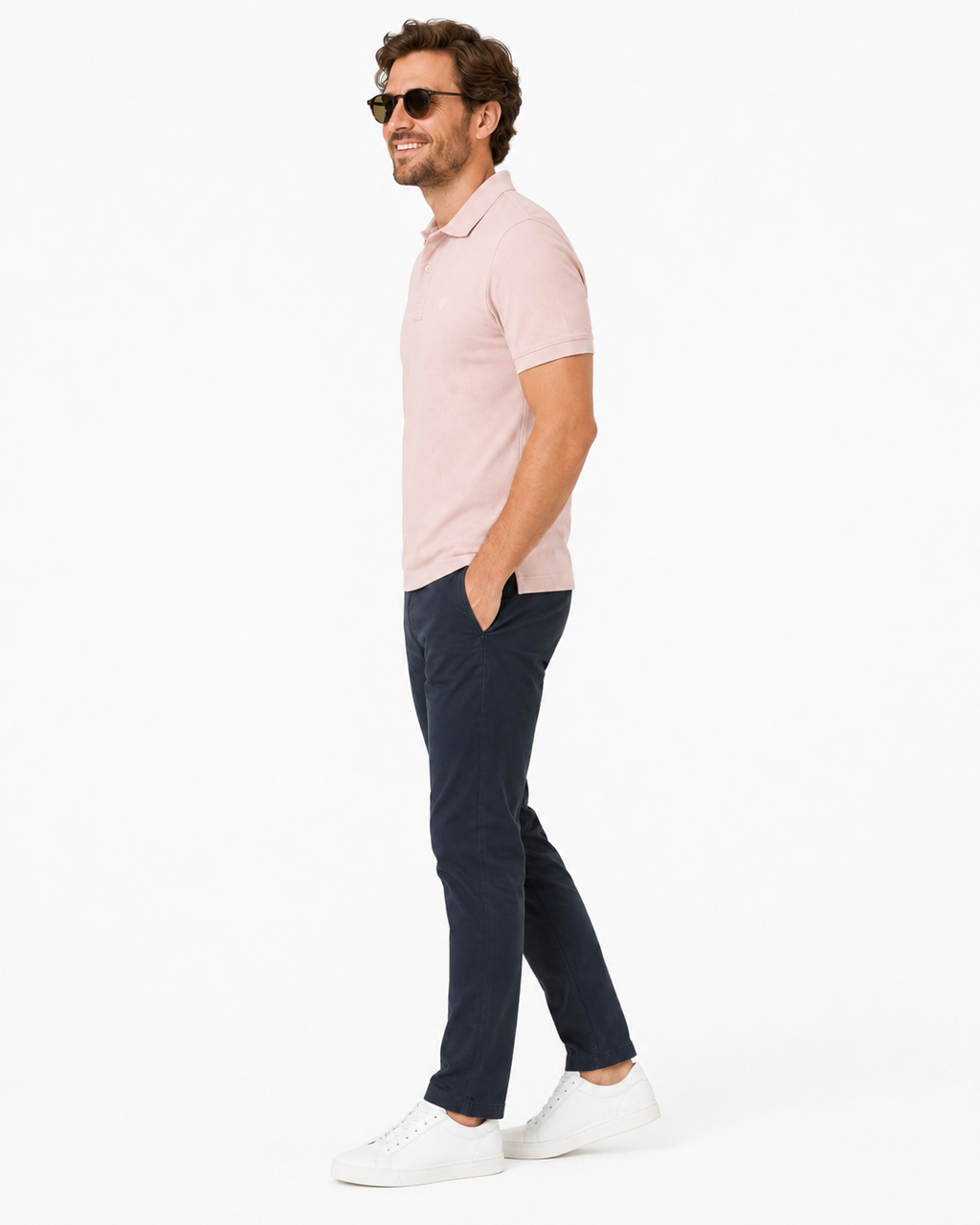The Will polo licht roze