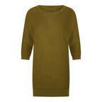 Ella Button sleeve knitted sweater