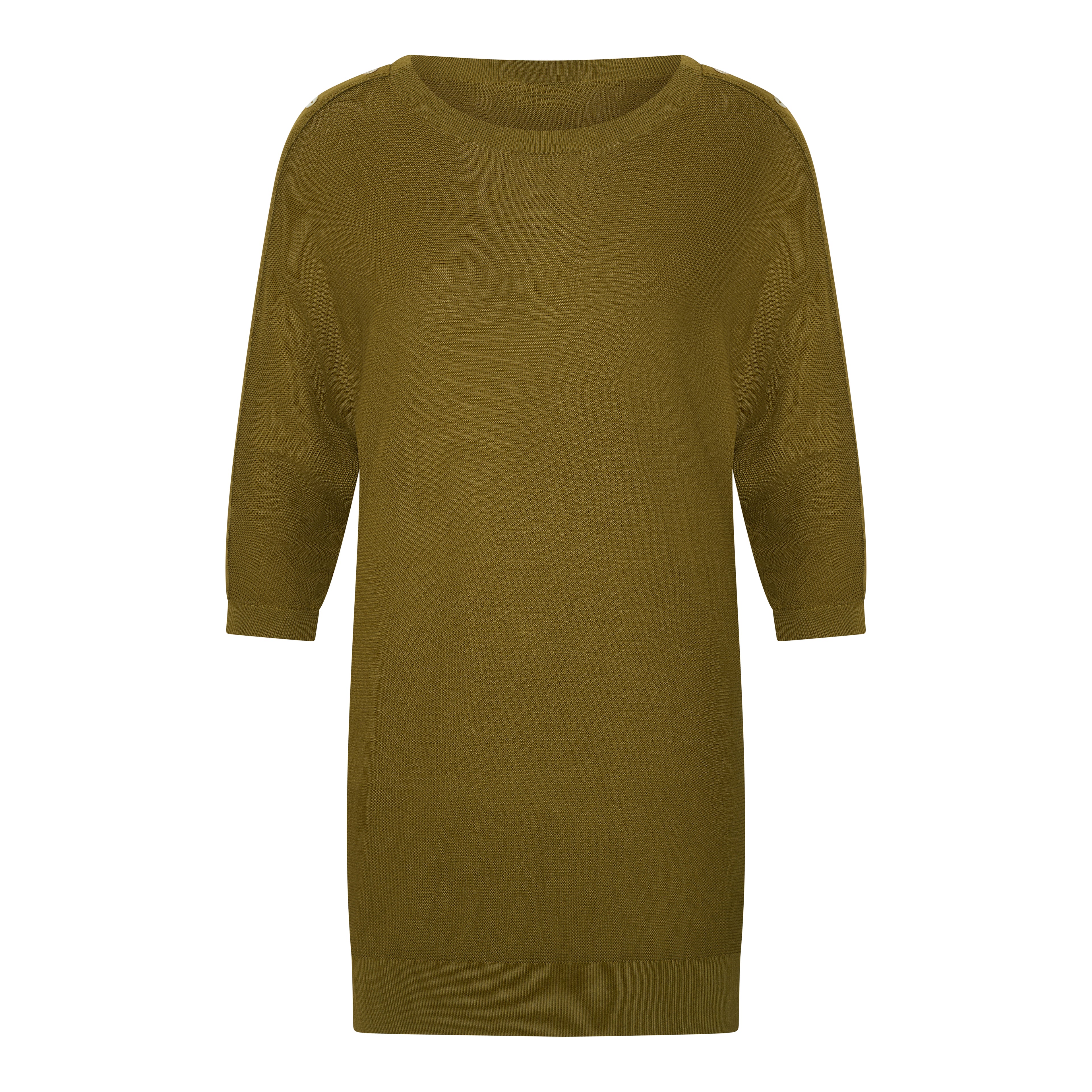 Ella Button sleeve knitted sweater