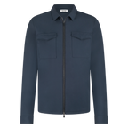 The Ferdy overshirt jacket donkerblauw