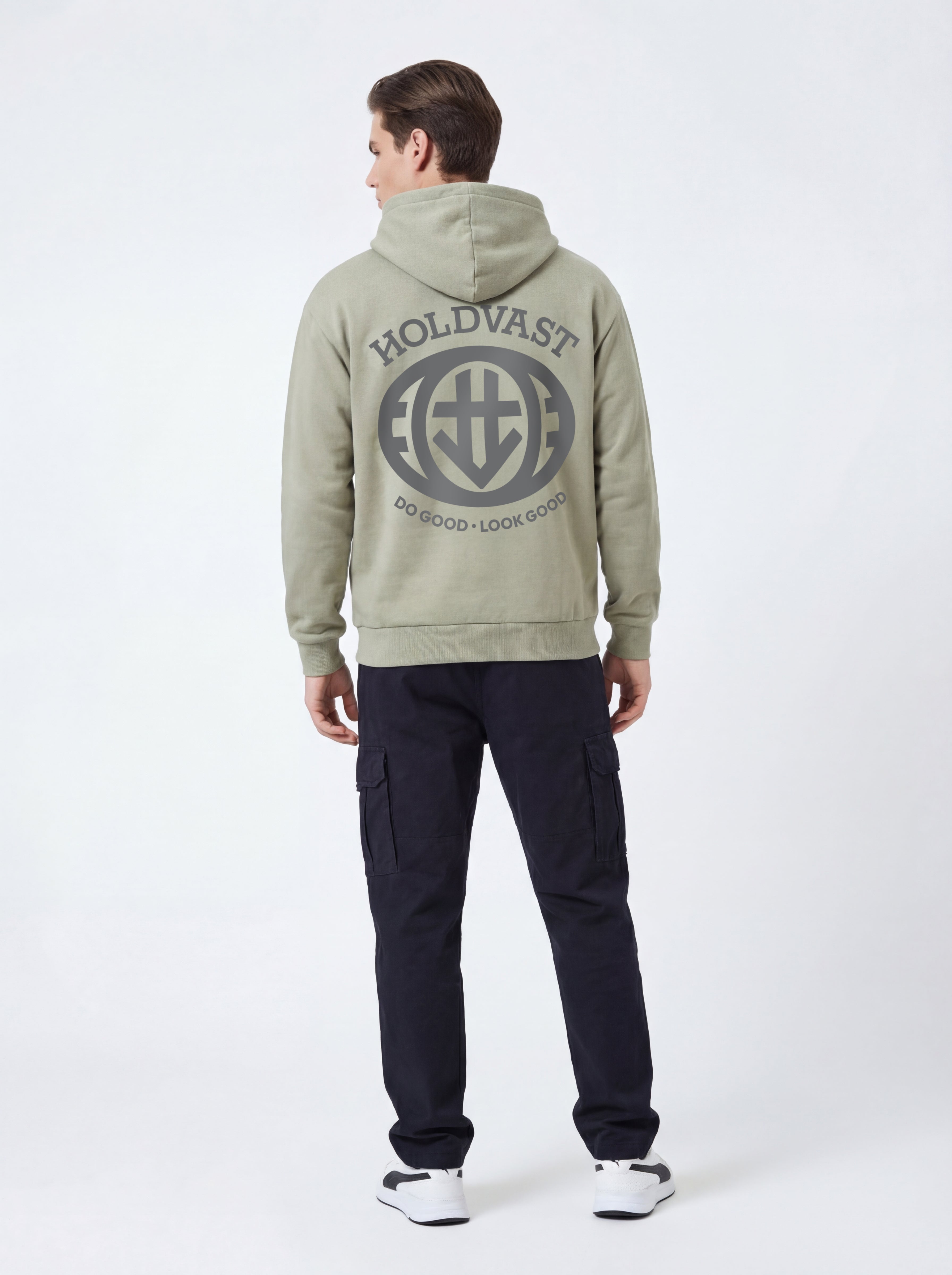 HoldVast Hooded Sweater Heavyweight Light Olive