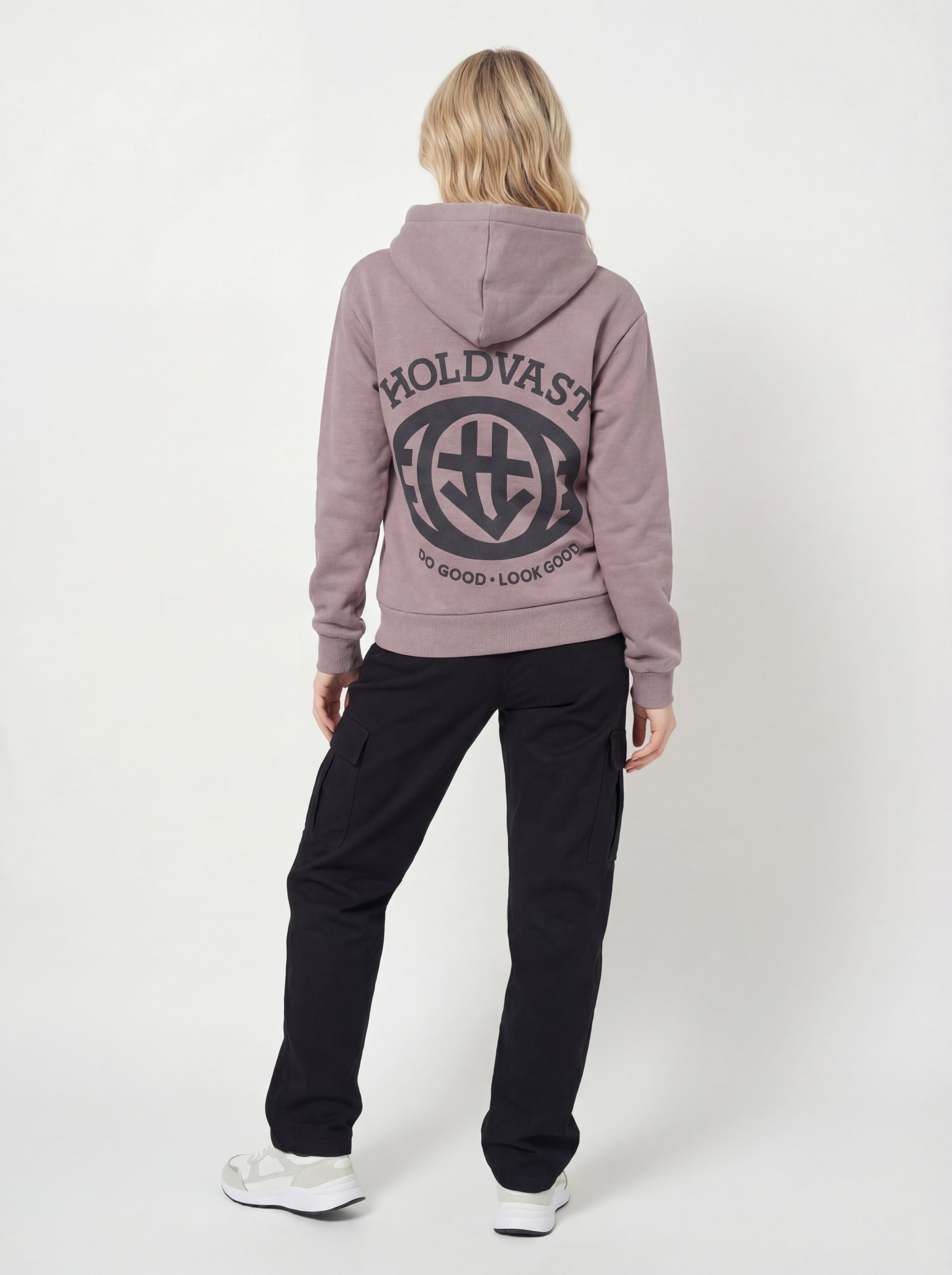 HoldVast Hooded Sweater Heavyweight Shitake Purple