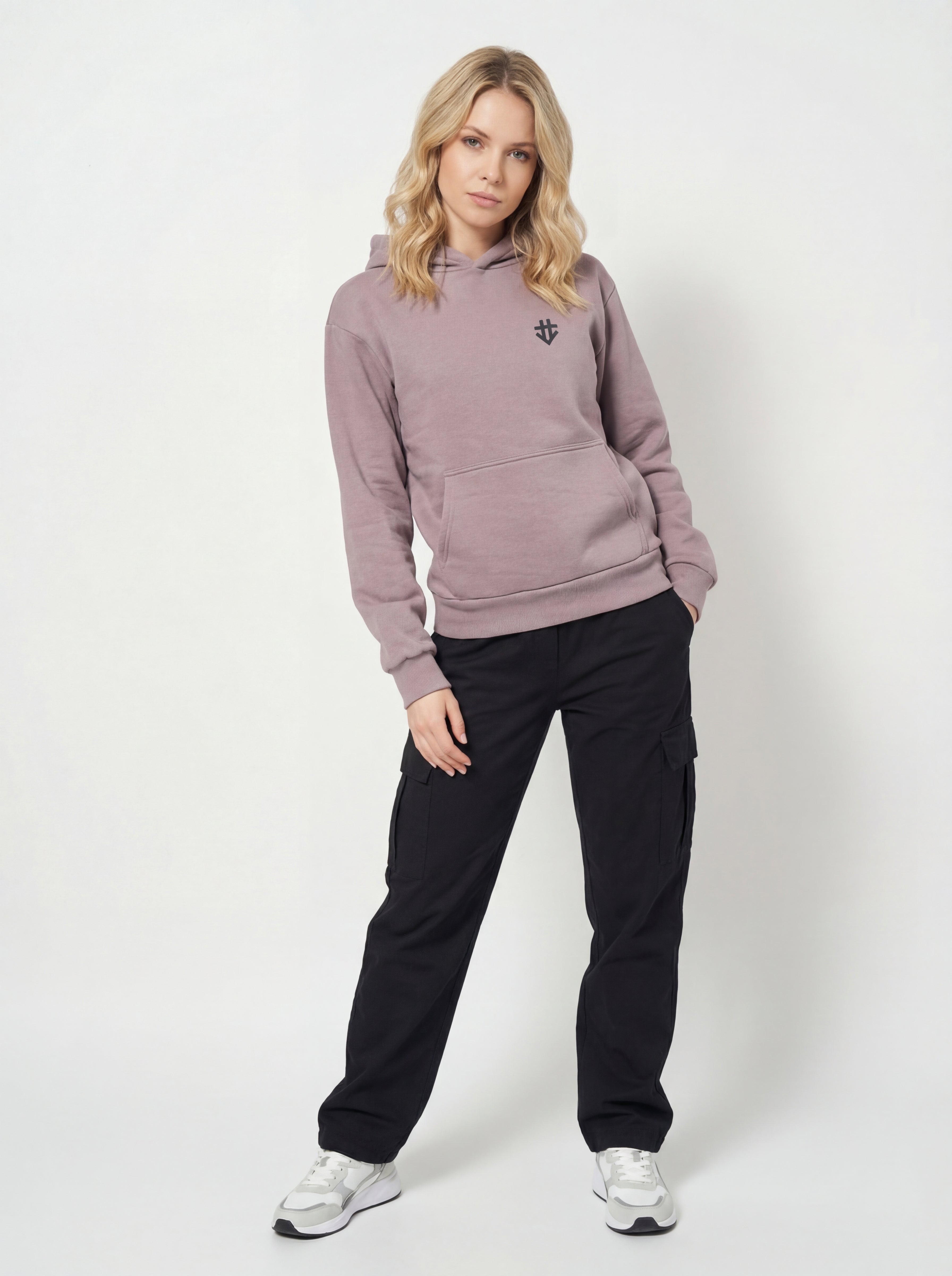 HoldVast Hooded Sweater Heavyweight Shitake Purple