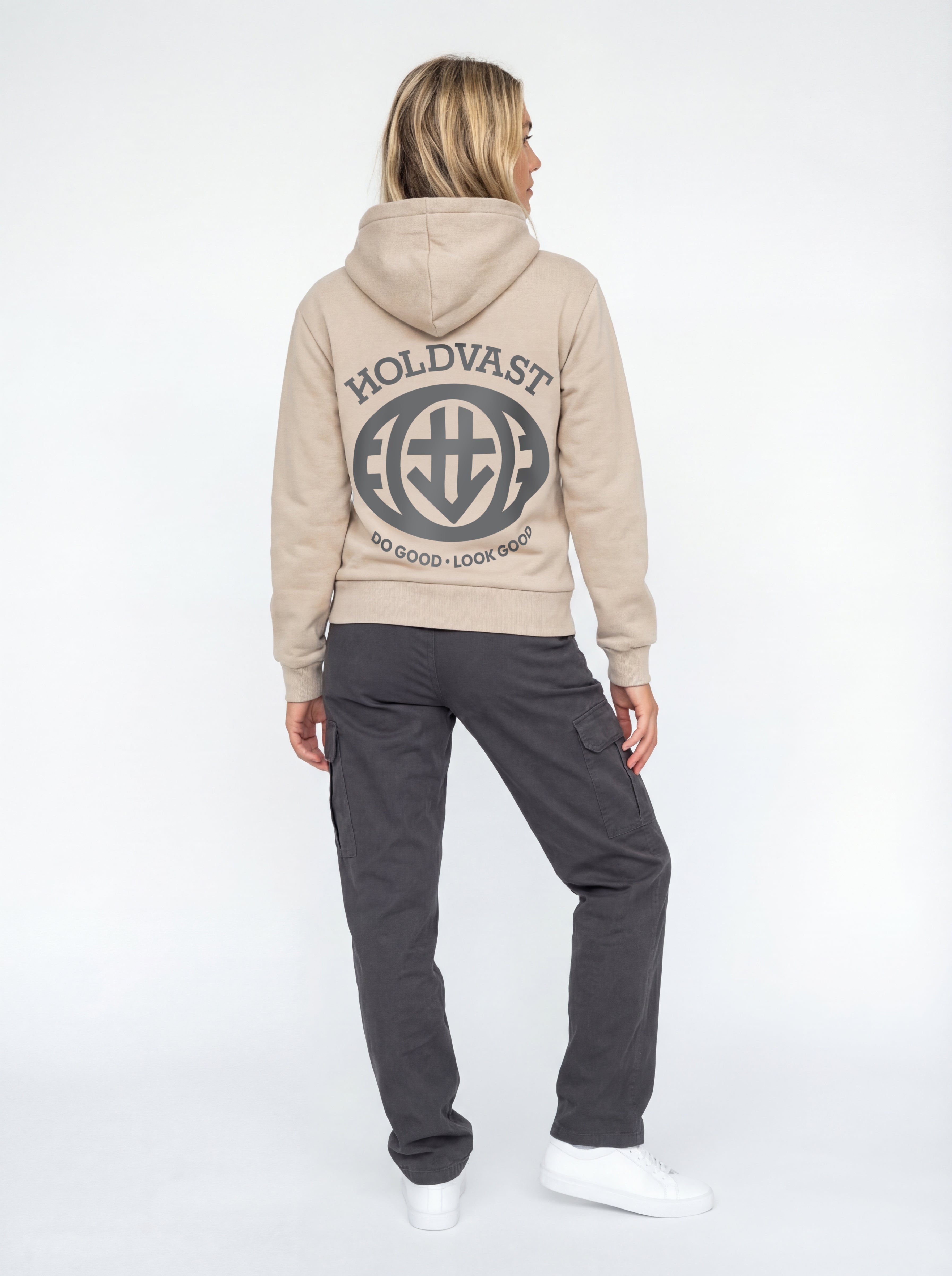 HoldVast Hooded Sweater Heavyweight Tan Sand