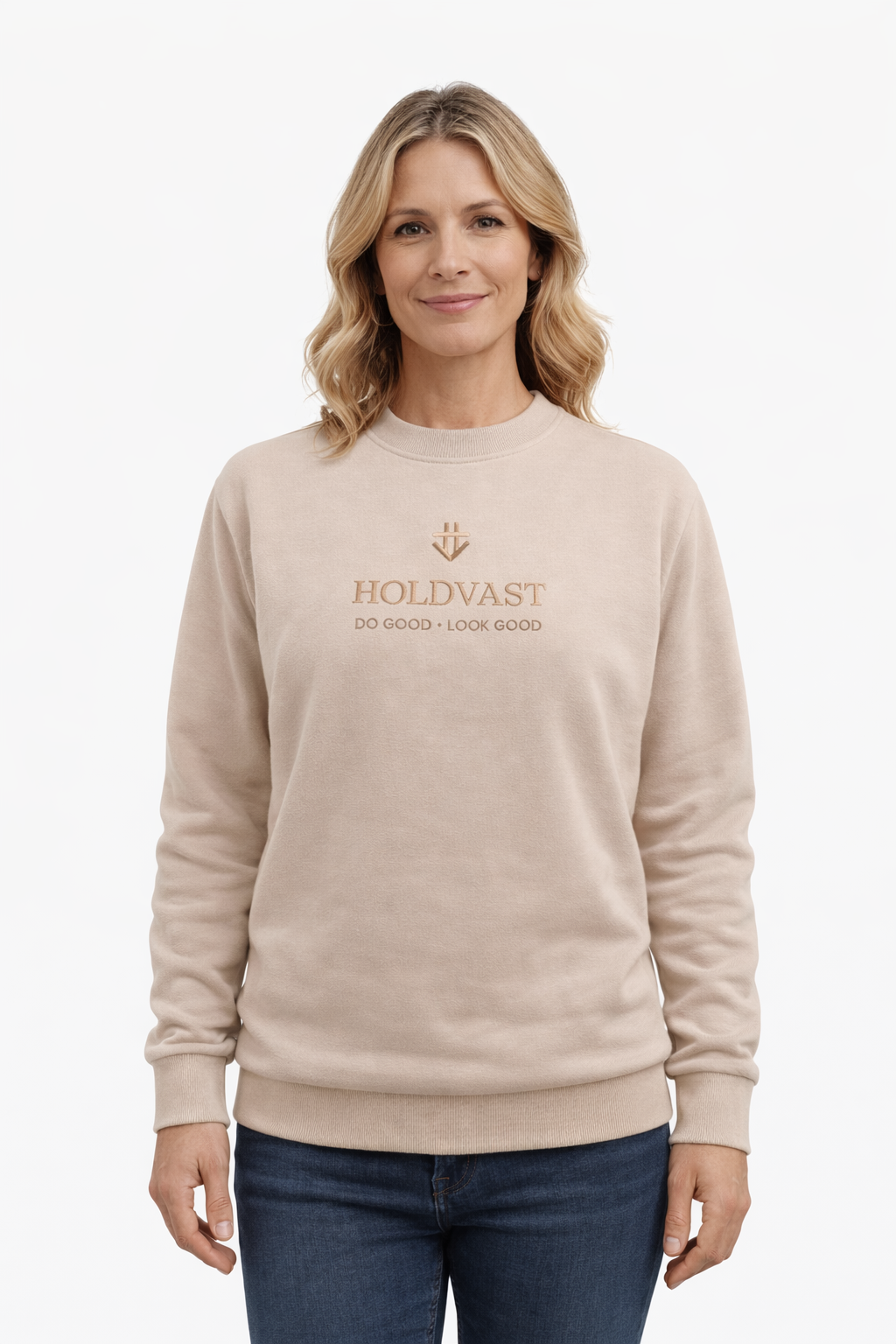 Sweater Heavy Weight unisex Tan Sand