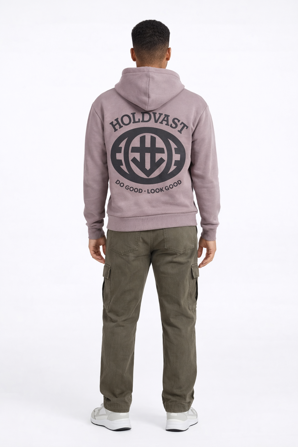 HoldVast Hooded Sweater Heavyweight Shitake Purple