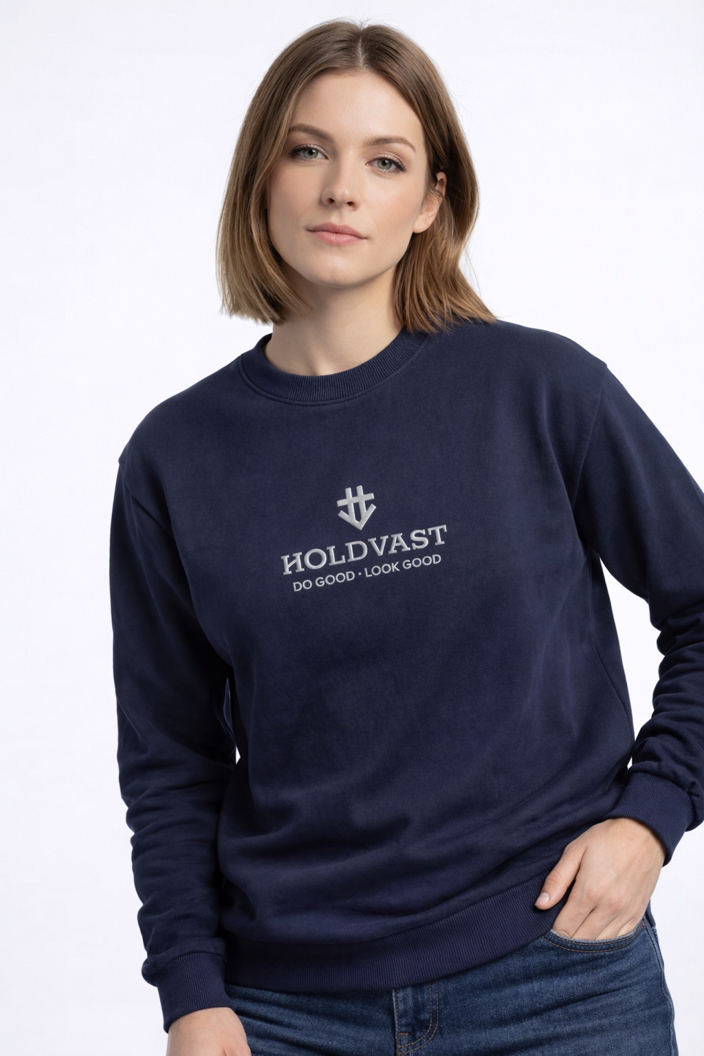 Sweater Heavy Weight unisex Midnight Navy